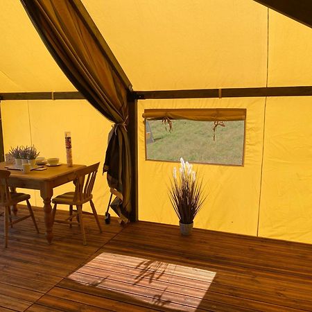 Usk View Glamping Caerleon Hotel Newport  Buitenkant foto